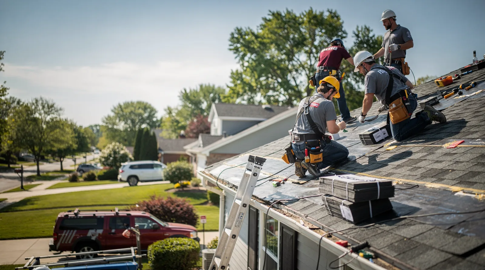 Roof Repair in Forest Junction, WI around you